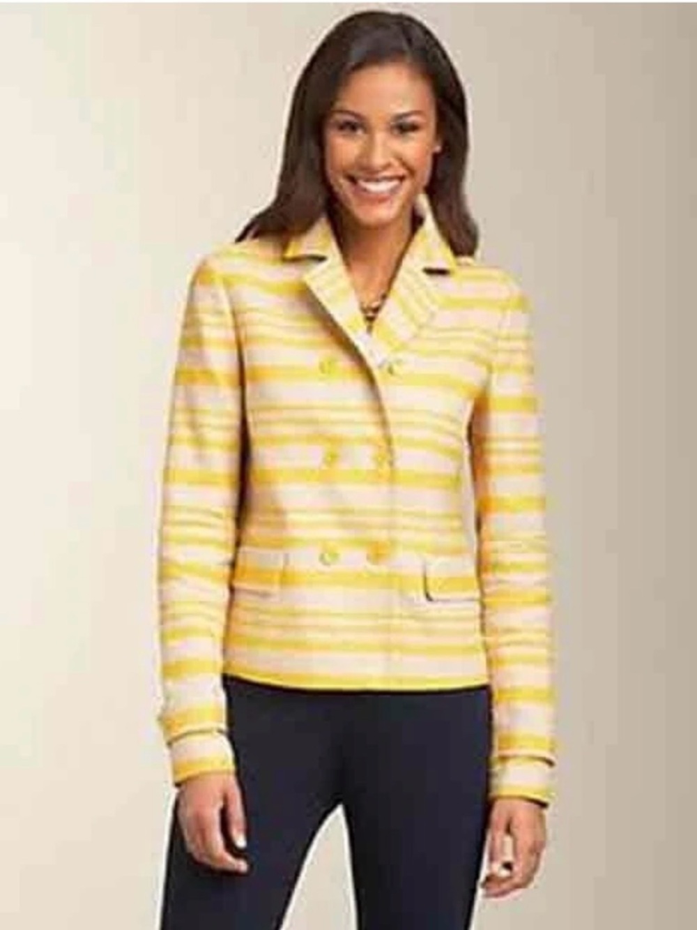 Talbots Double Breasted Blazer Jacket Size‎ 8P